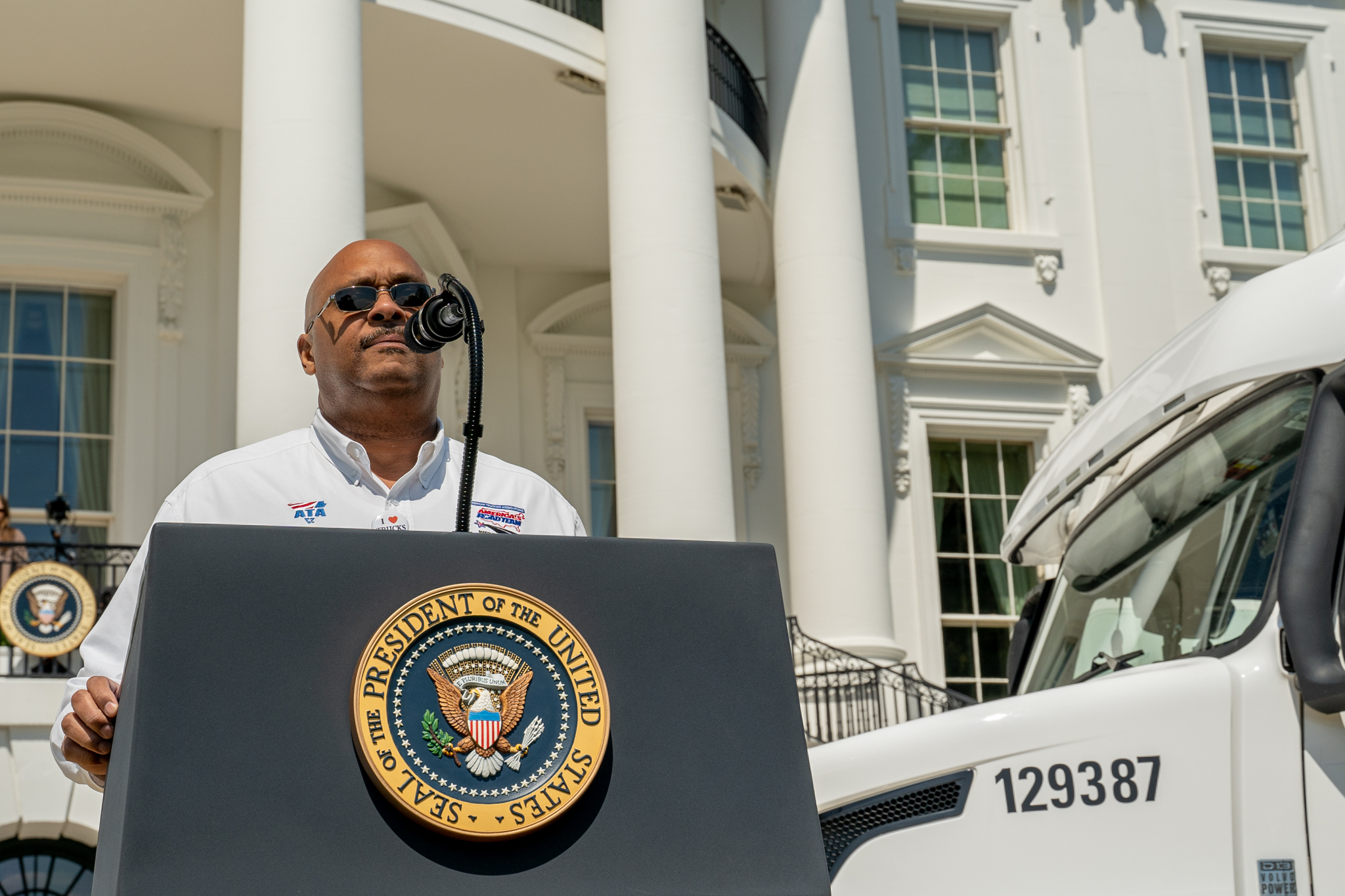 Truckers at the White House