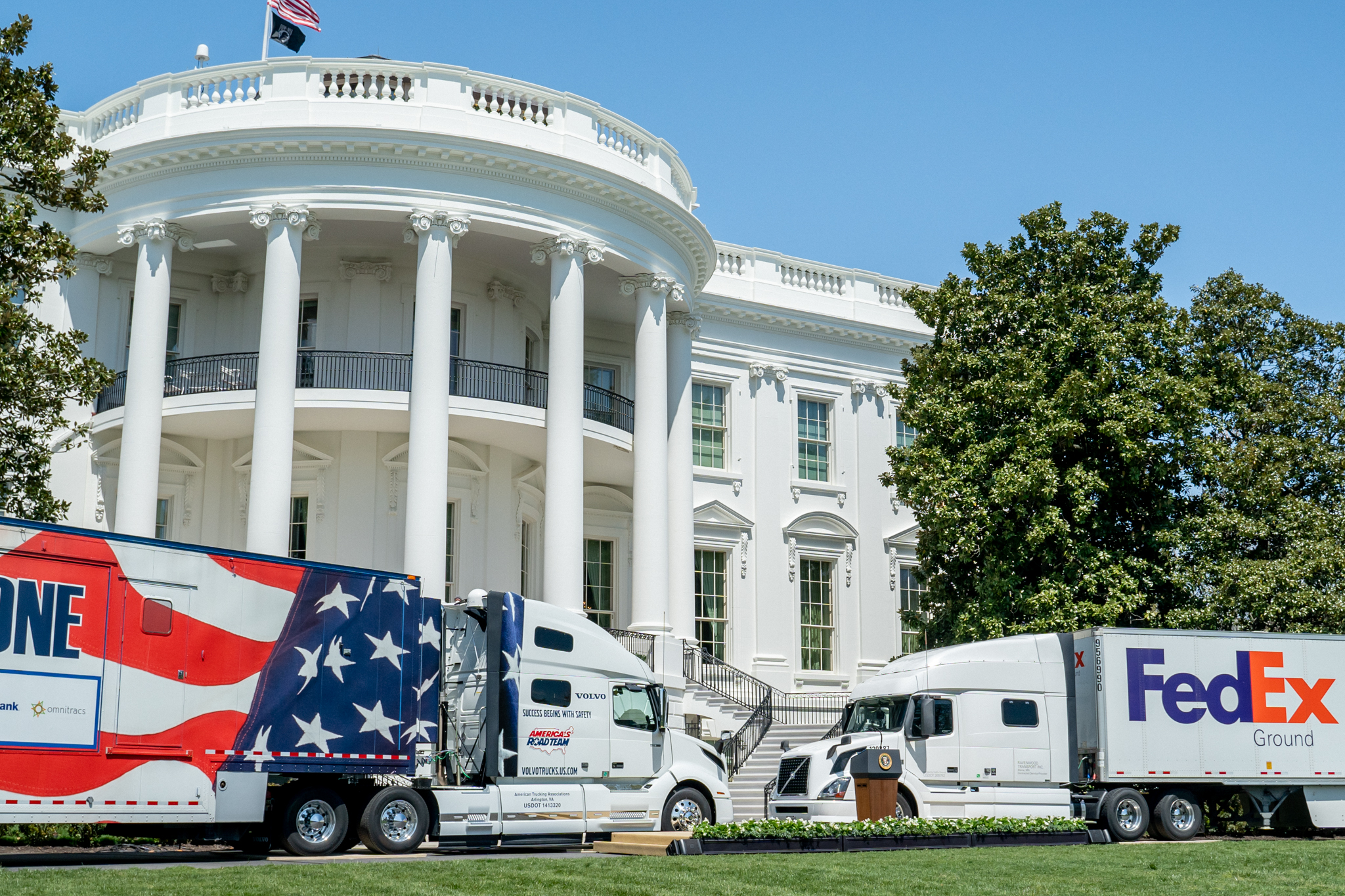 Truckers at the White House