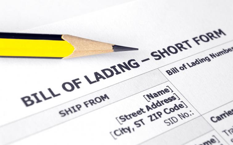 Bill of lading